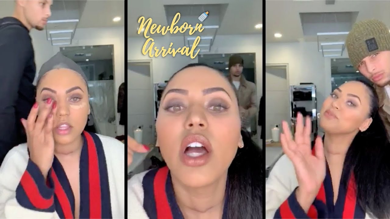 Ayesha Curry Does Make-Up For Date Night With Steph On IG Live! 🍹💘