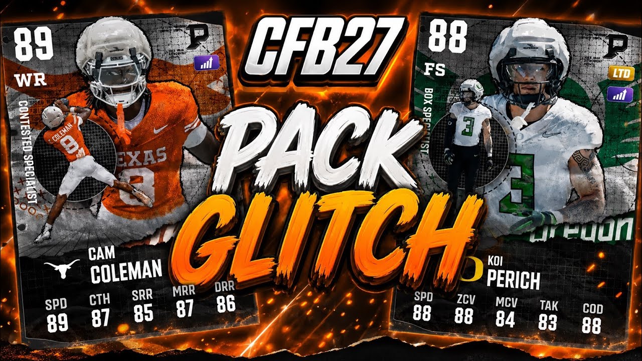 PRIME PROSPECTS PACK GLITCH! DO THIS NOW BEFORE IT GETS PATCHED IN CFB 27 ULTIMATE TEAM!