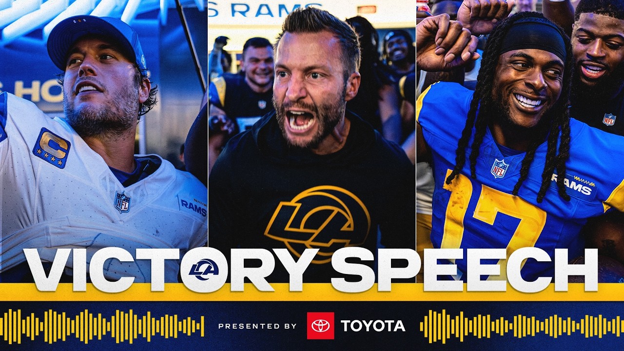 MVP Chants, Postgame Speeches & More | Rams Victory Speech Marathon