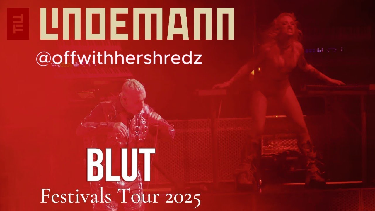 Blut - Constance Antoinette - Till Lindemann - Festivals Tour 2025 - Multicam