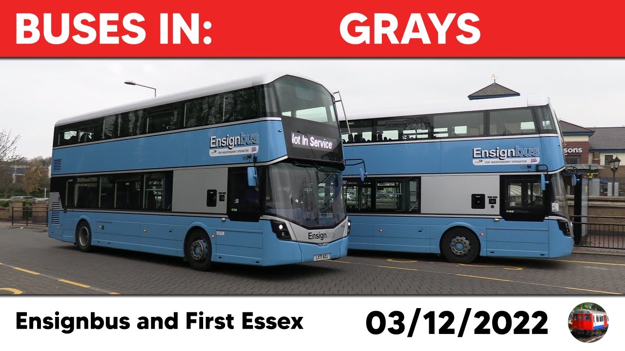 Buses in Grays 03/12/2022