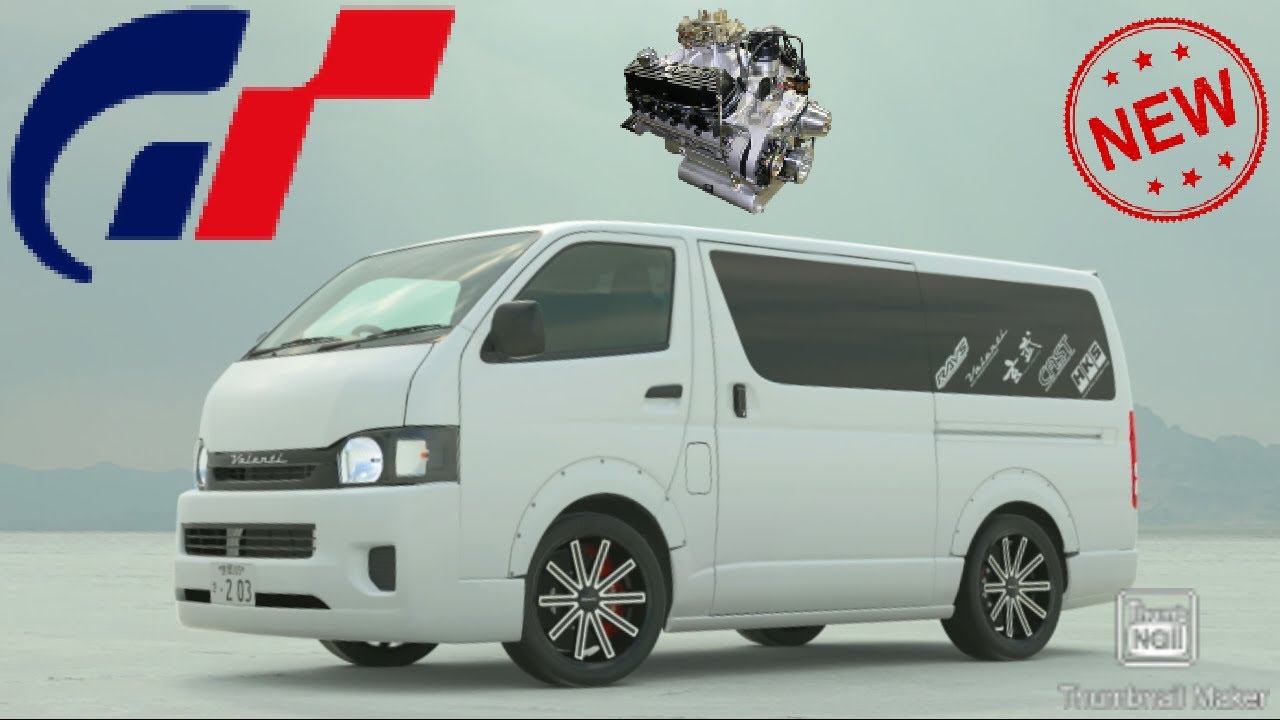 *NEW* GT7 - SWAPPED Toyota Hiace Van DX Pro Tune | Tokyo Setup | LS7-BRZ | Gran Turismo 7 1.52