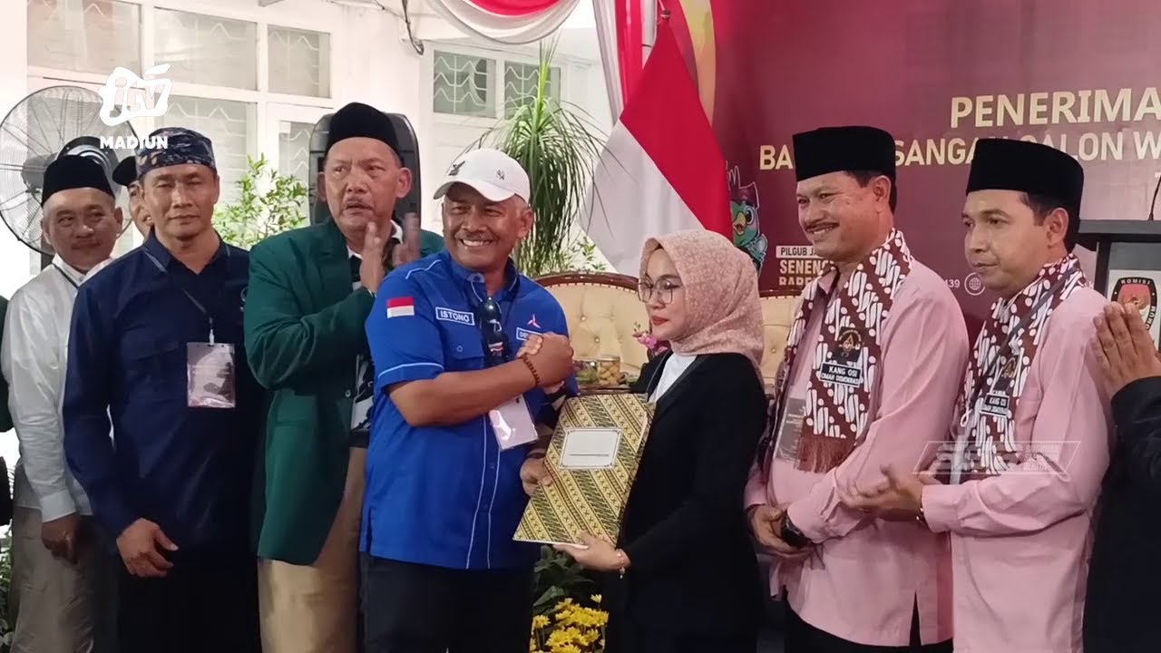 KOTA MADIUN - Maidi – Panuntun Jadi Yang Pertama Daftar Ke KPU