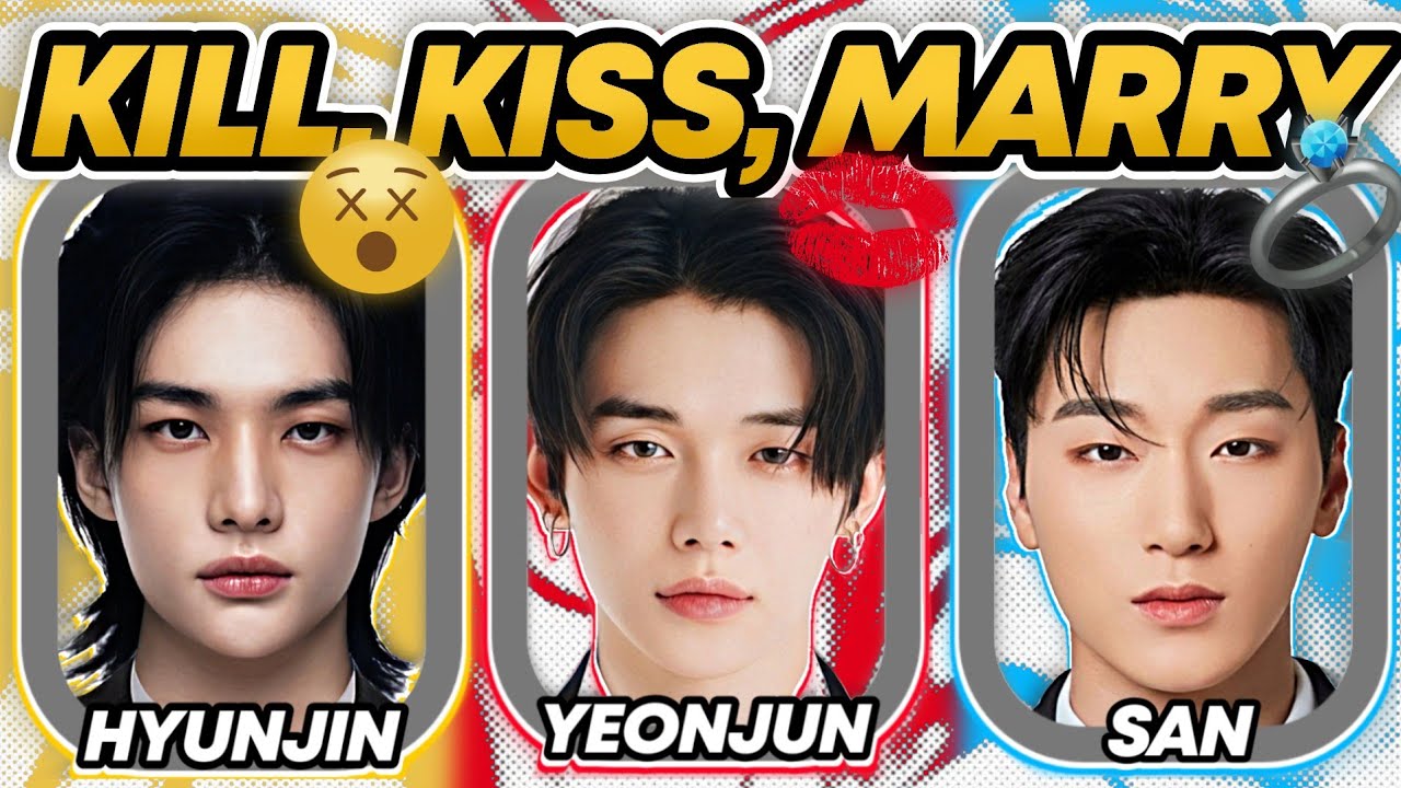 KILL, KISS OR MARRY - KPOP MALE VER. (LEON KPOPPER)