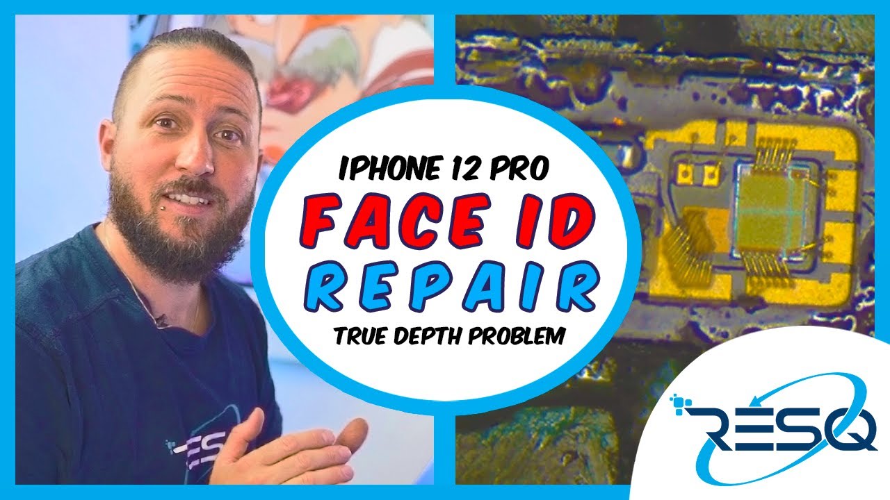 QUICK REPAIRS - Face ID TRUE DEPTH PROBLEM - iPhone 12 Pro #RESQ #phonerepair #handyreparatur