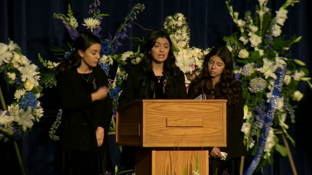 Fallen Davis officer Natalie Corona's sisters speak at funeral