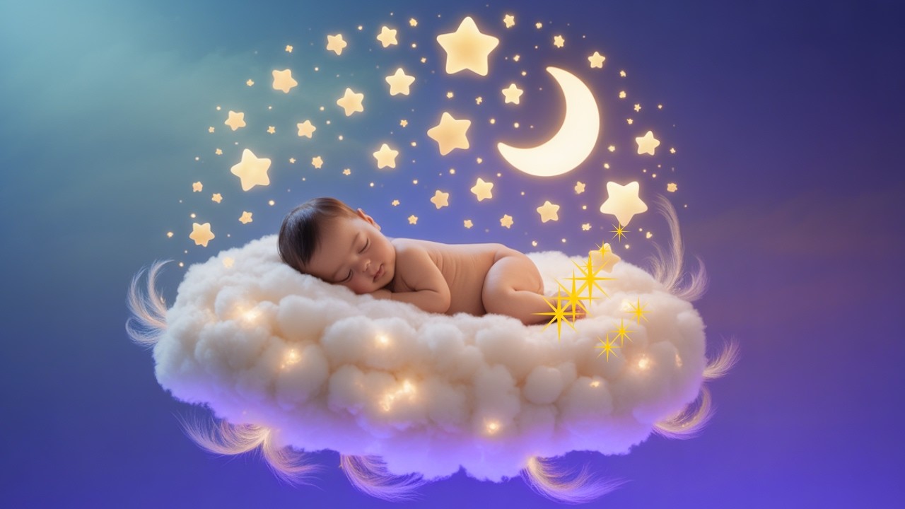 Relaxing Baby Sleep Music 1 Hour 🌙 Night Music for Infants