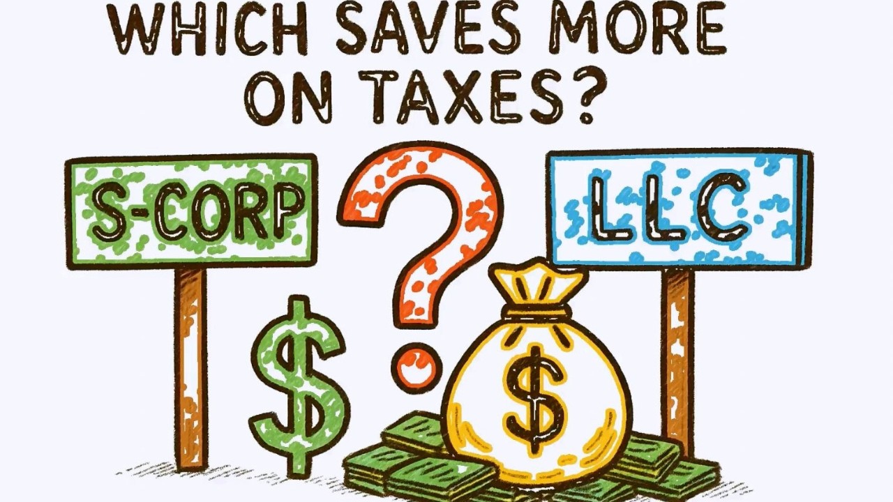 S Corp vs LLC Huge Tax Difference, Why ?