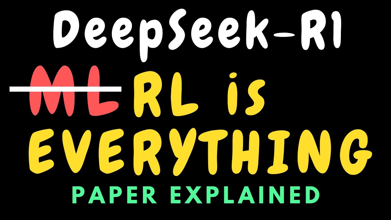 DeepSeek R1 Incentivizing Reasoning Capability in LLMs via Reinforcement Learning (paper explained)
