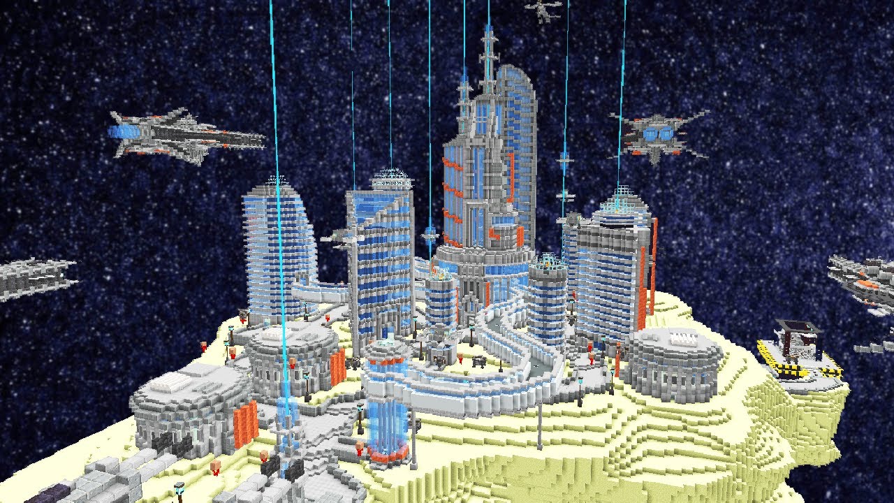 【マイクラ】エンドに建築してみた【マインクラフト】