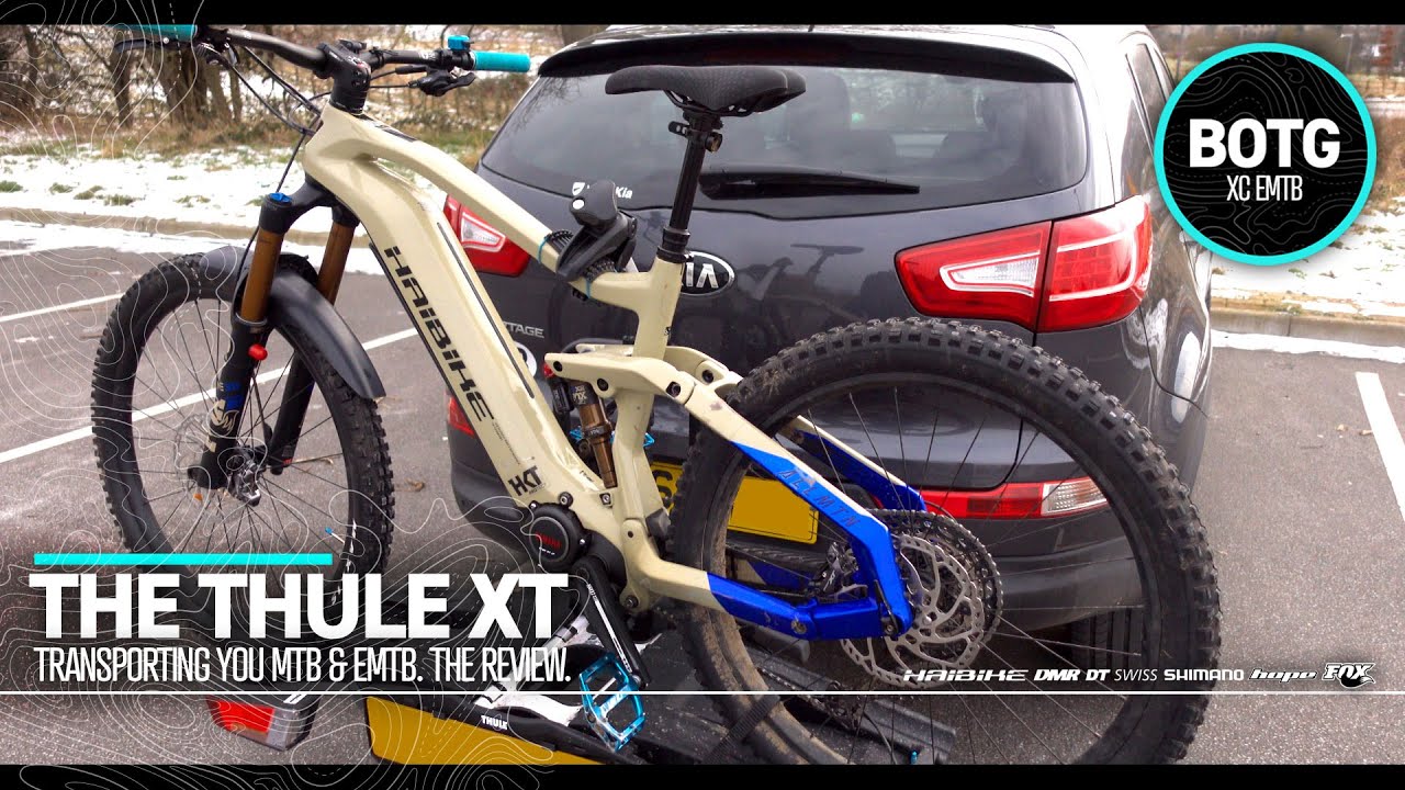 THULE EASY FOLD XT Transporting your EMTB MTB SAFELY. BRILLIANT.