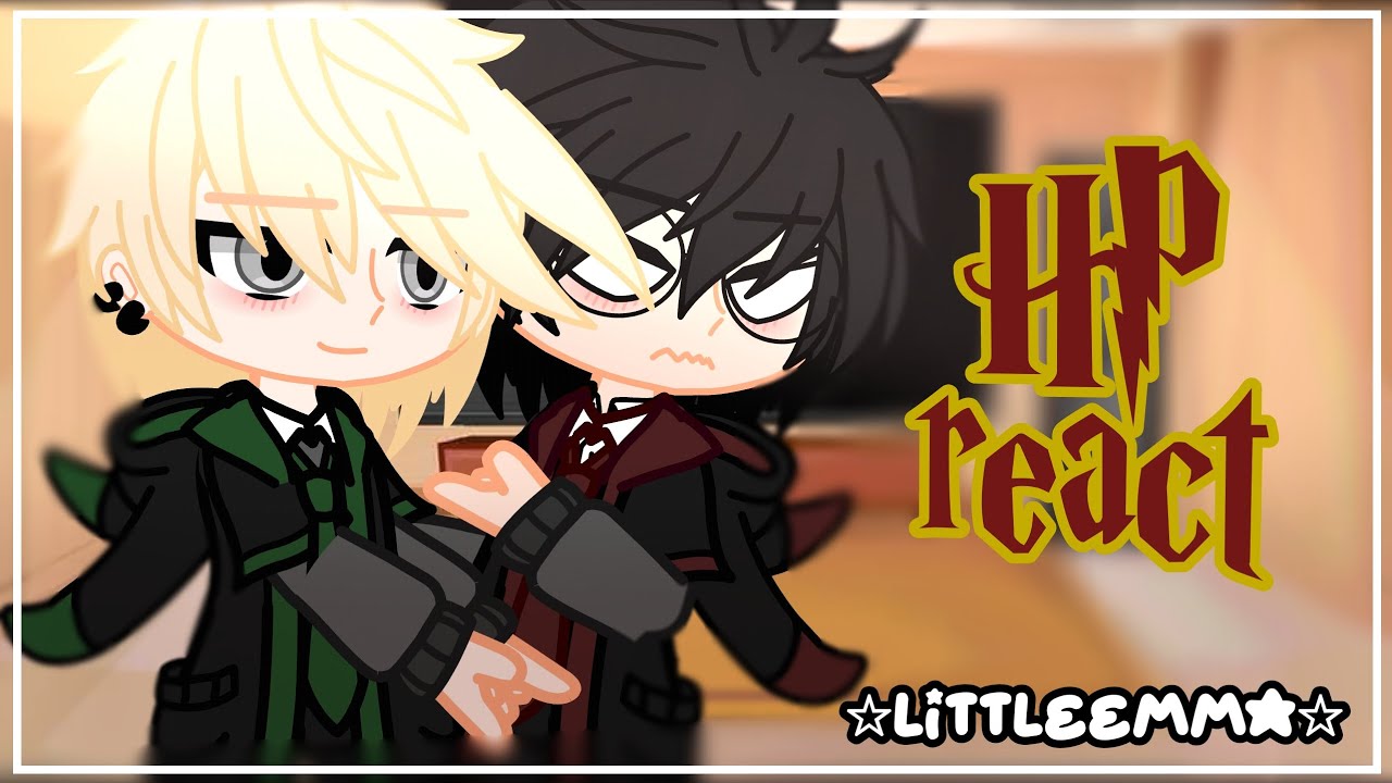 {}~ HP react ~{} grv || Drarry fluff || GC