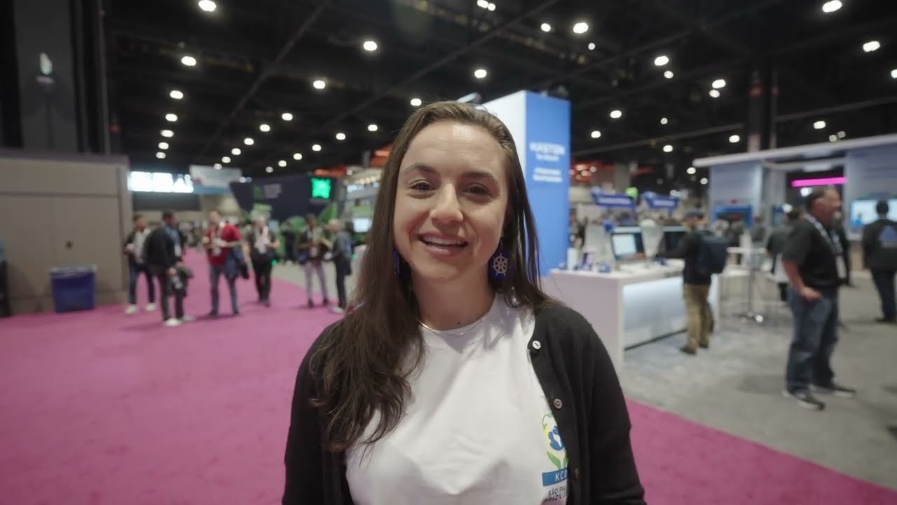Julia Furst Morgado on going from non-tech to CNCF Ambassador in 18 months - KubeCon NA 2023