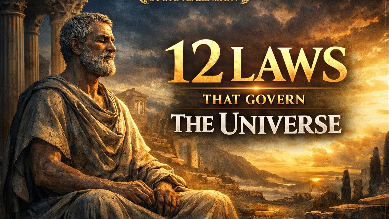 12 Laws That Govern the Universe | Stoic Wisdom for Life Mastery