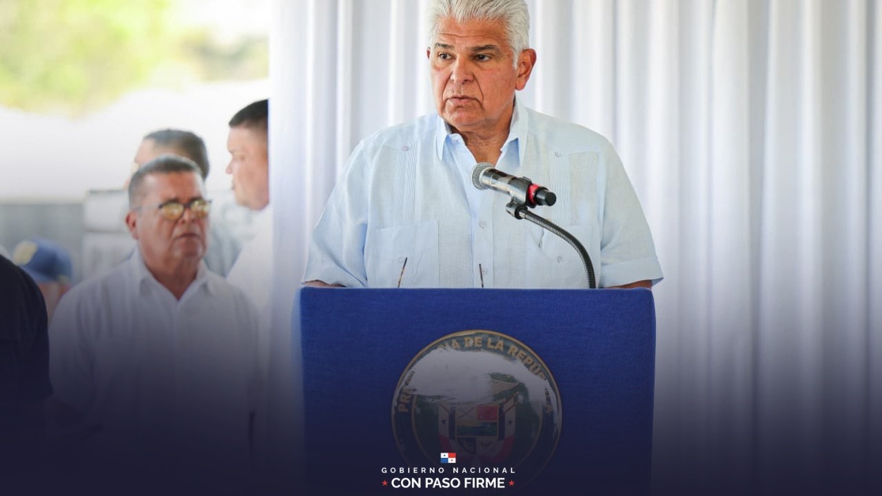 Palabras del presidente Mulino en el acto de inauguración del sistema de riego Remigio Rojas