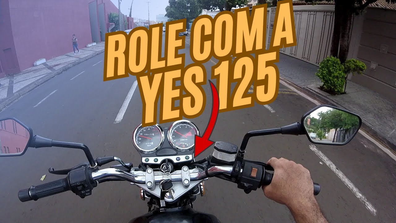 Role pela cidade de suzuki yes 125   #suzuki