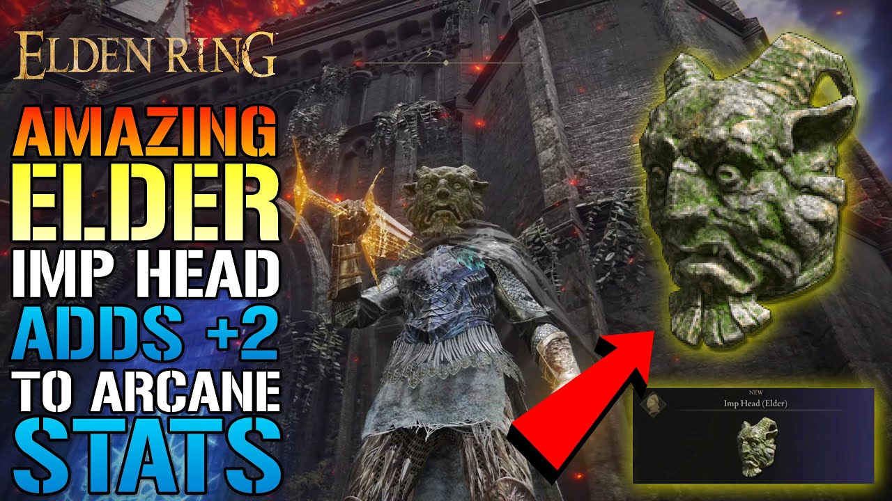 Elden Ring: AMAZING ELDER Imp Head! Adds +2 To ARCANE Stats! How To Get It TODAY! (Location Guide)