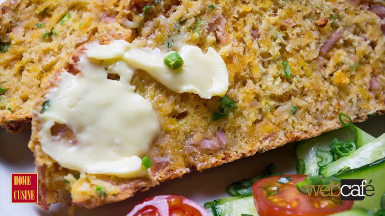Home Cusine - Хляб с шунка и сирене чедър