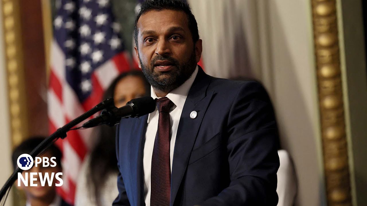 WATCH LIVE: FBI Director Patel holds news briefing on investigation into NBA and gambling