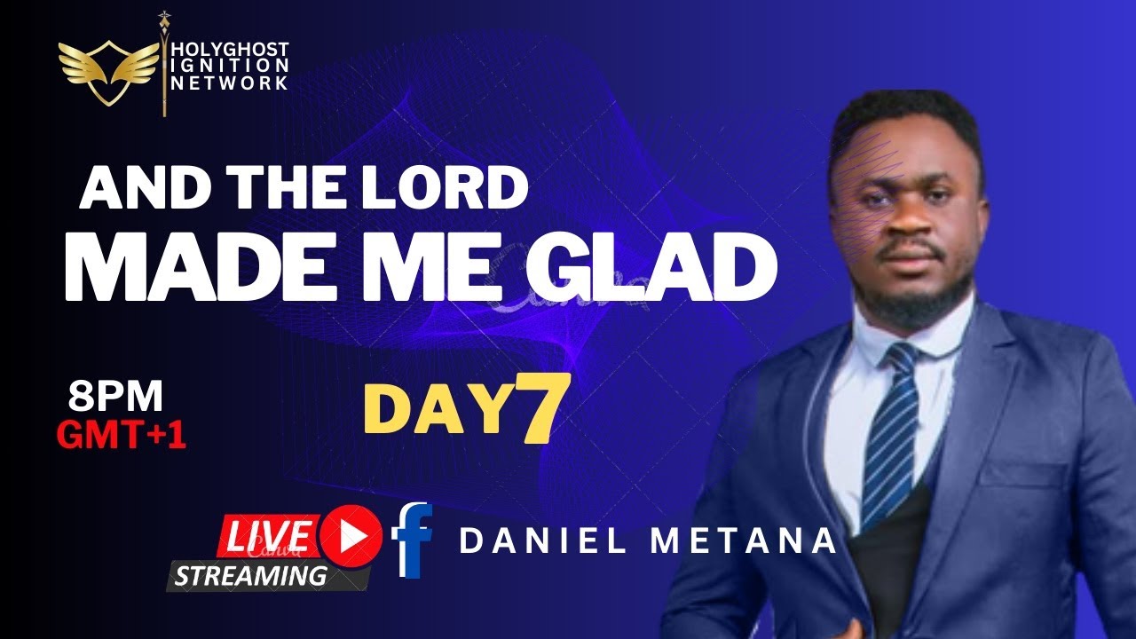 DAY7|| 7DAYS FASTING AND PRAYER|| AND THE LORD MADE ME GLAD || 6THJULY 2024|| PRAYER STORM