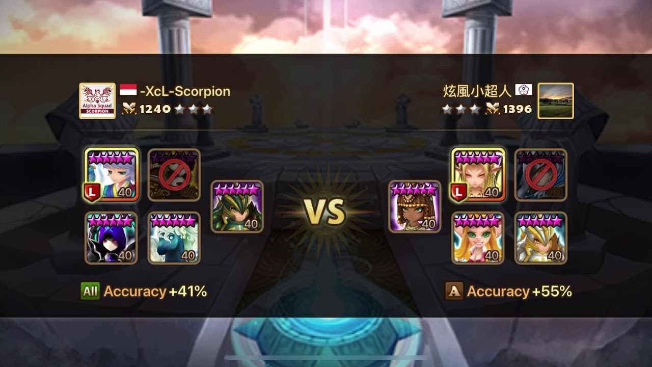 SUMONNERS WAR LEO Vampire rune