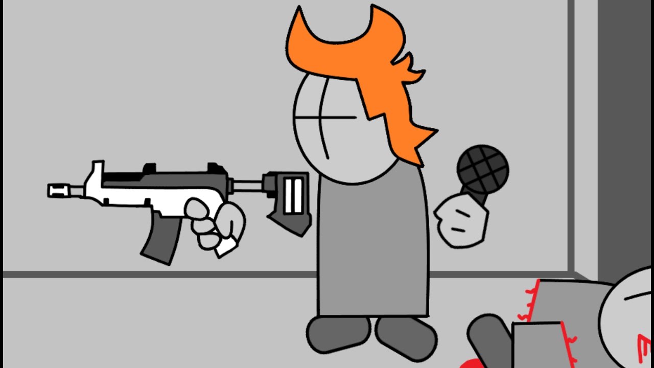 Mad and Bruh Sing Mad Joke ( Improbable Outset ) The Orange Clown Part 1