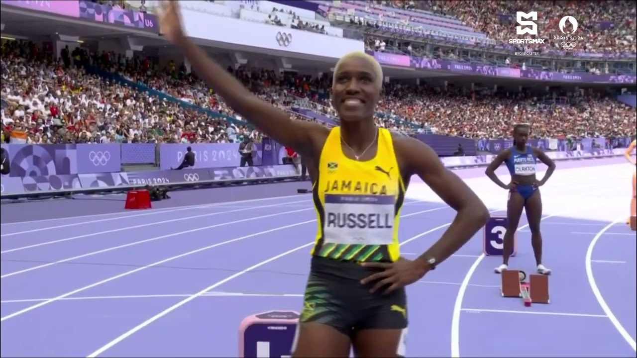 Paris 2024 | Jamaica's Janieve Russell advances to Women's 400m hurdles semi-final | SportsMax