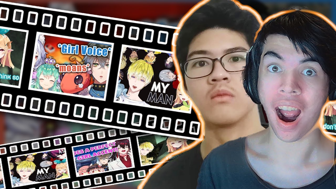 Showing A Hololive Fan Some Of The Most Popular & Funniest Nijisanji EN Clips Ft @Ethan AF
