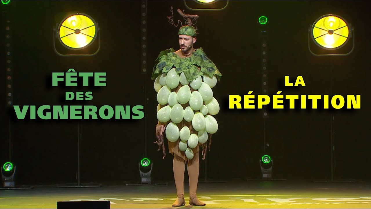 La r&eacute;p&eacute;tition de la F&ecirc;te des vignerons