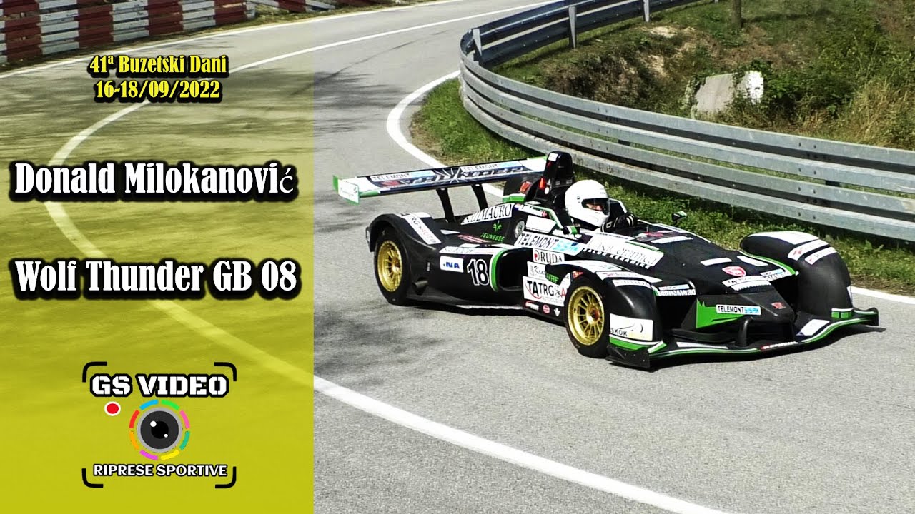 41ª Buzetski Dani | Donald Milokanović | Wolf Racing Car Thunder GB 08