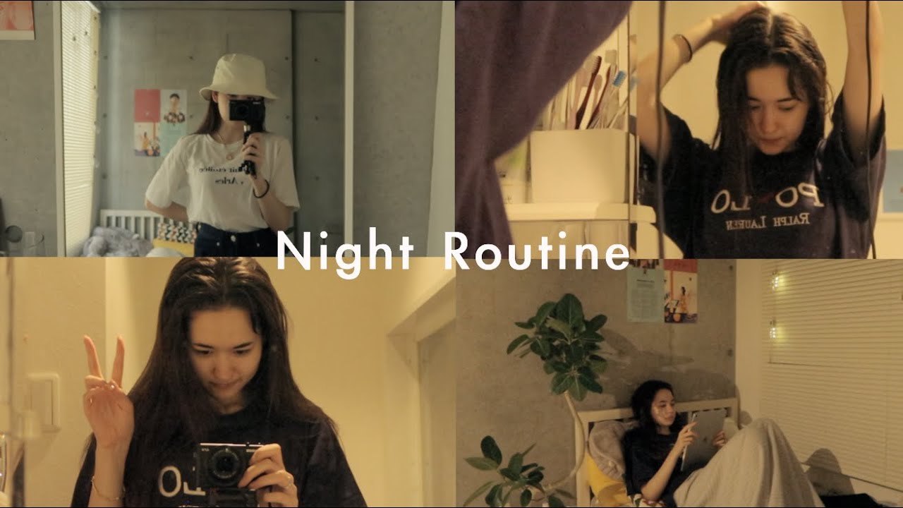 【Night Routine】会社後のナイトルーティン（新卒1年目）/スキンケア紹介