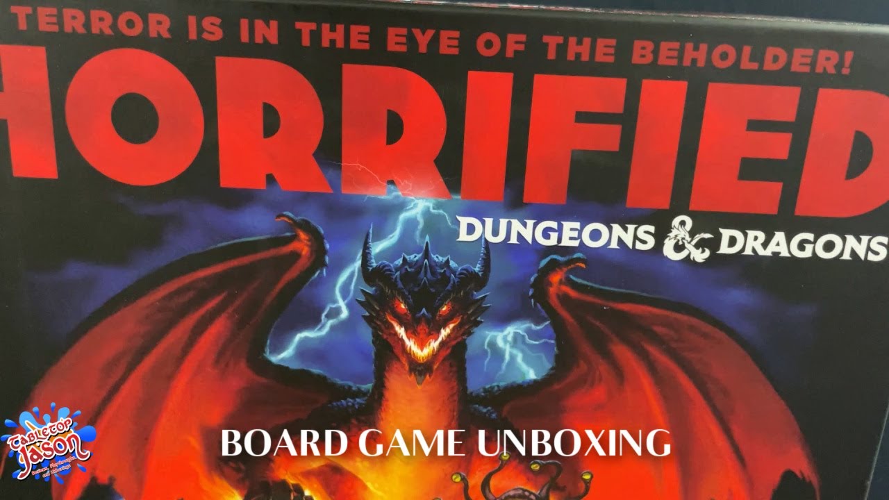 Horrified Dungeons & Dragons Edition | Распаковка настольной игры