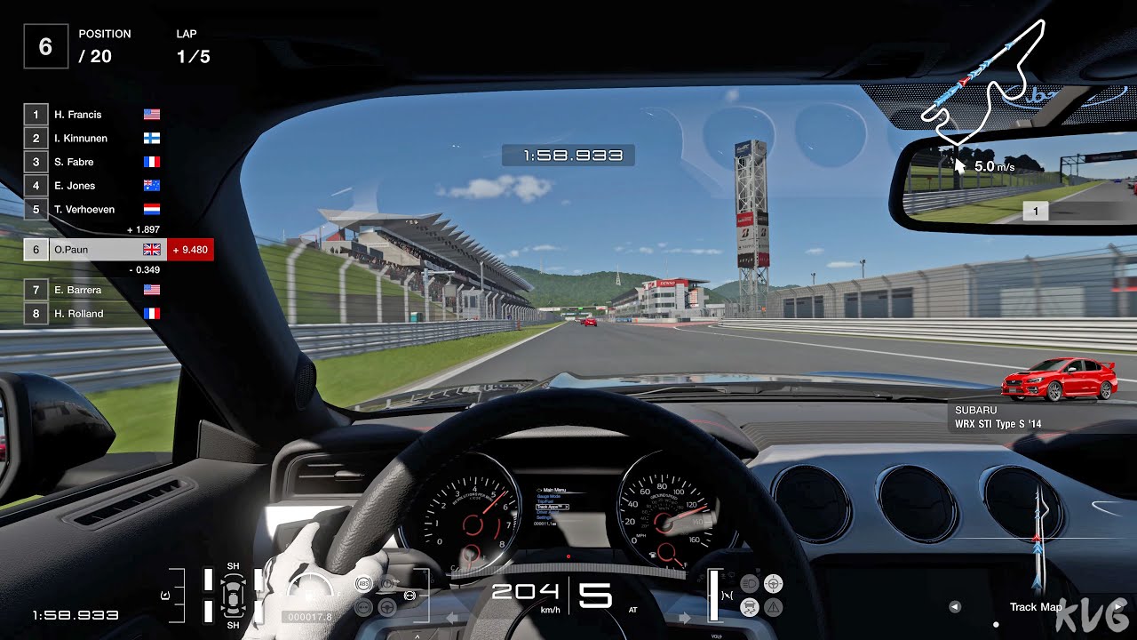 Gran Turismo 7 - Ford Mustang GT 2015 - Cockpit View Gameplay (PS5 UHD) [4K60FPS]