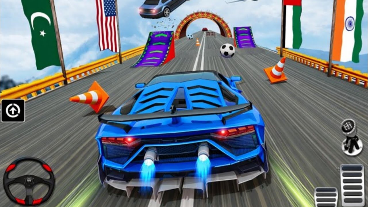 Ultimate Mega Ramp Car Racing Stunts 🚗💨 | GT Car Stunt Master | Android Gameplay