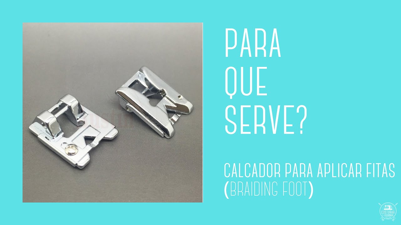 Calcador para Aplicar de Fitas e Paetês - Para que Serve?