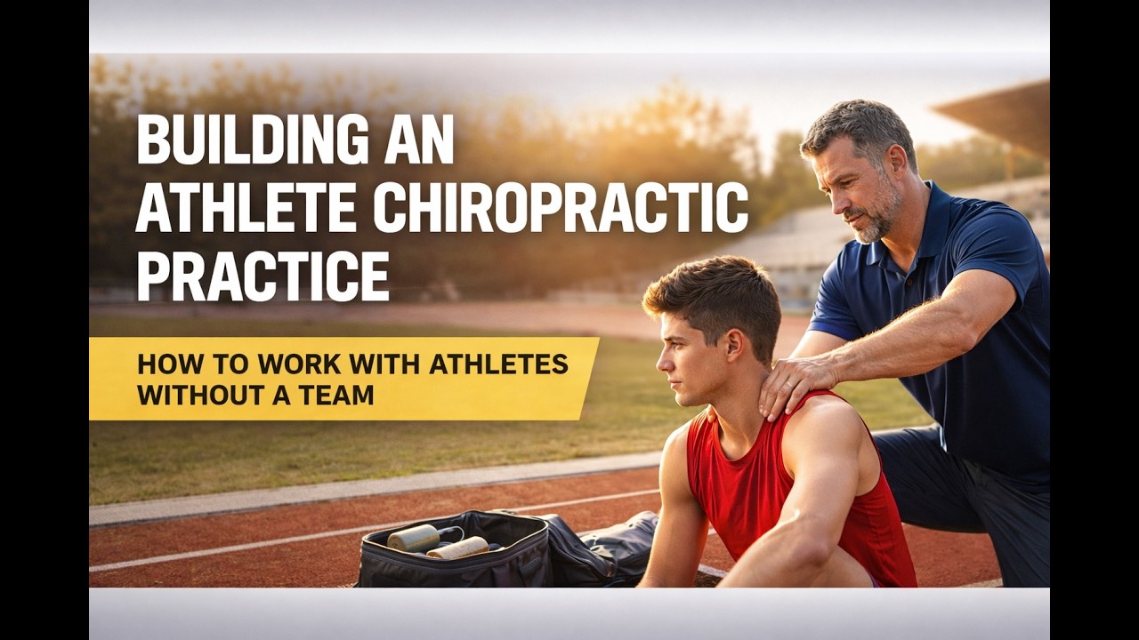 Sports Chiropractor Without a Team: How to Build an Athlete Practice