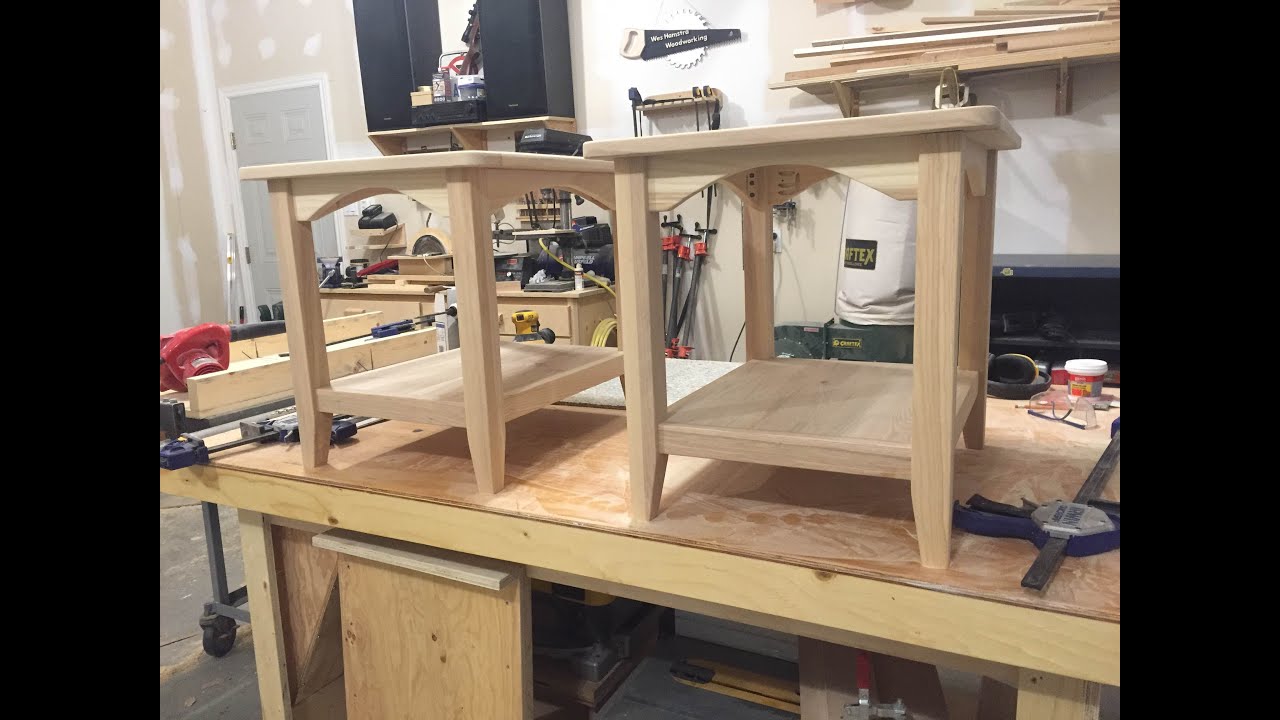 End Tables Made Using Kreg Jig.