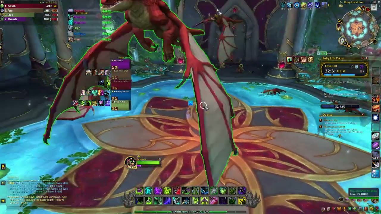Ruby Life Pools +10 | Crest Farm | Vengeance DH | 3k exp | Chill Keys