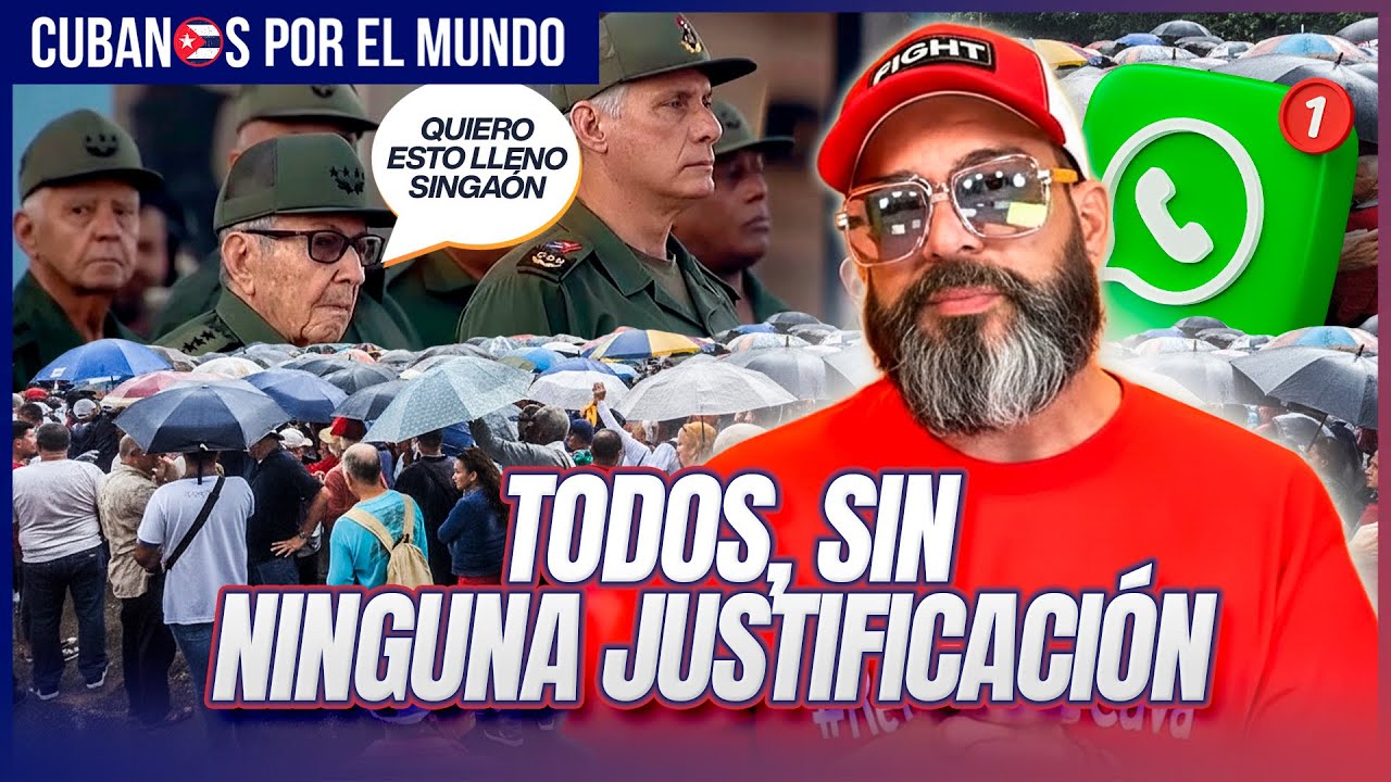 Se filtra audio donde el régimen obliga a cubanos a firmar y llorar por mercenarios
