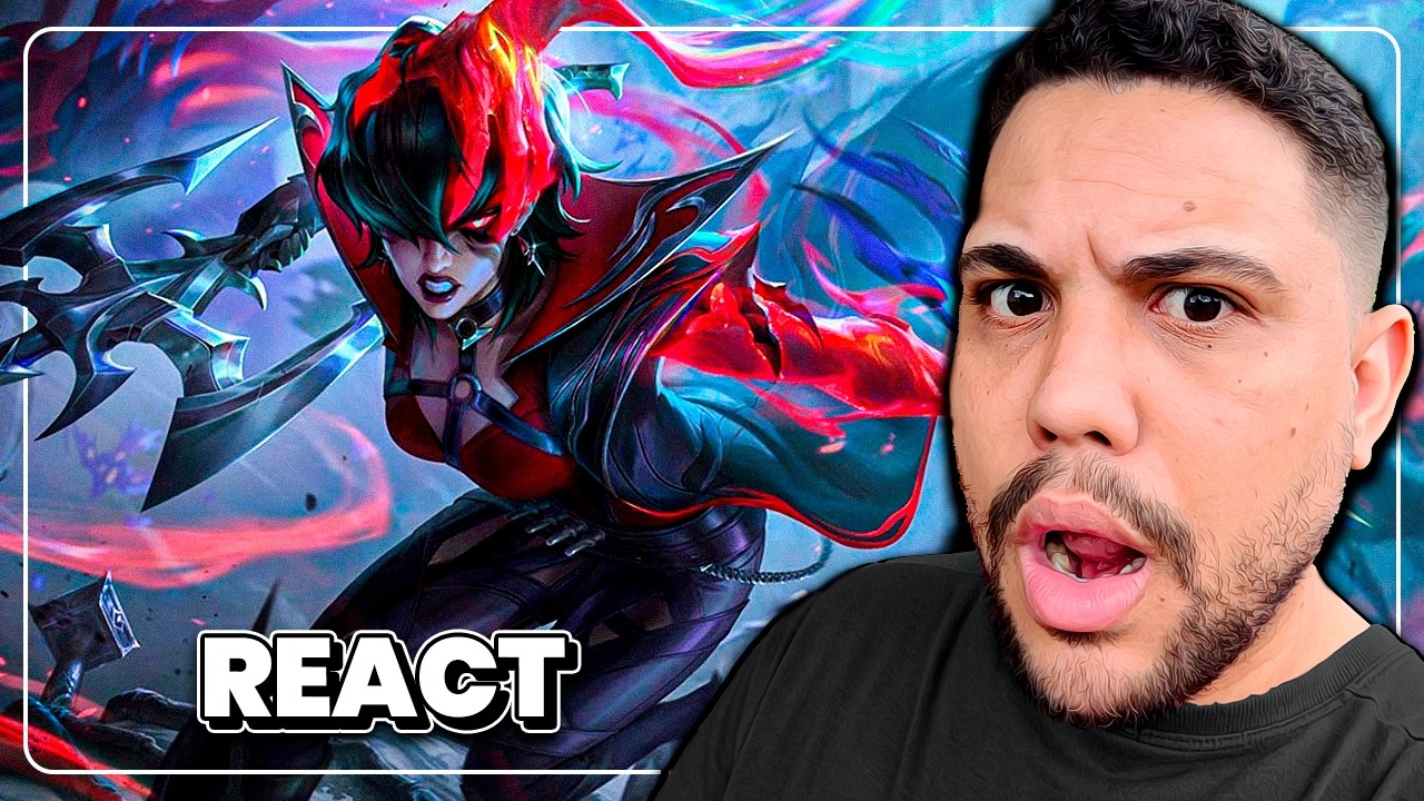 REACT: SKINS PANDEM&Ocirc;NIO | LOL | LEAGUE OF LEGENDS | JUMARGEM