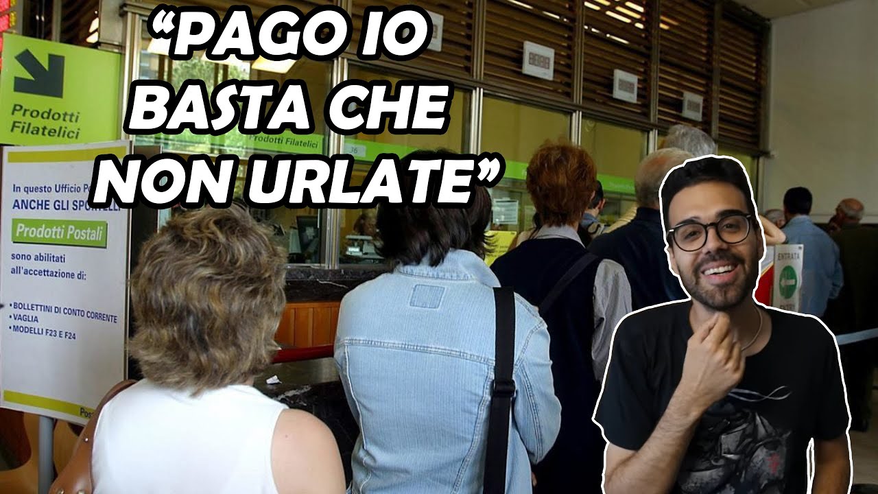 Dario Moccia e la generosità alle Poste!