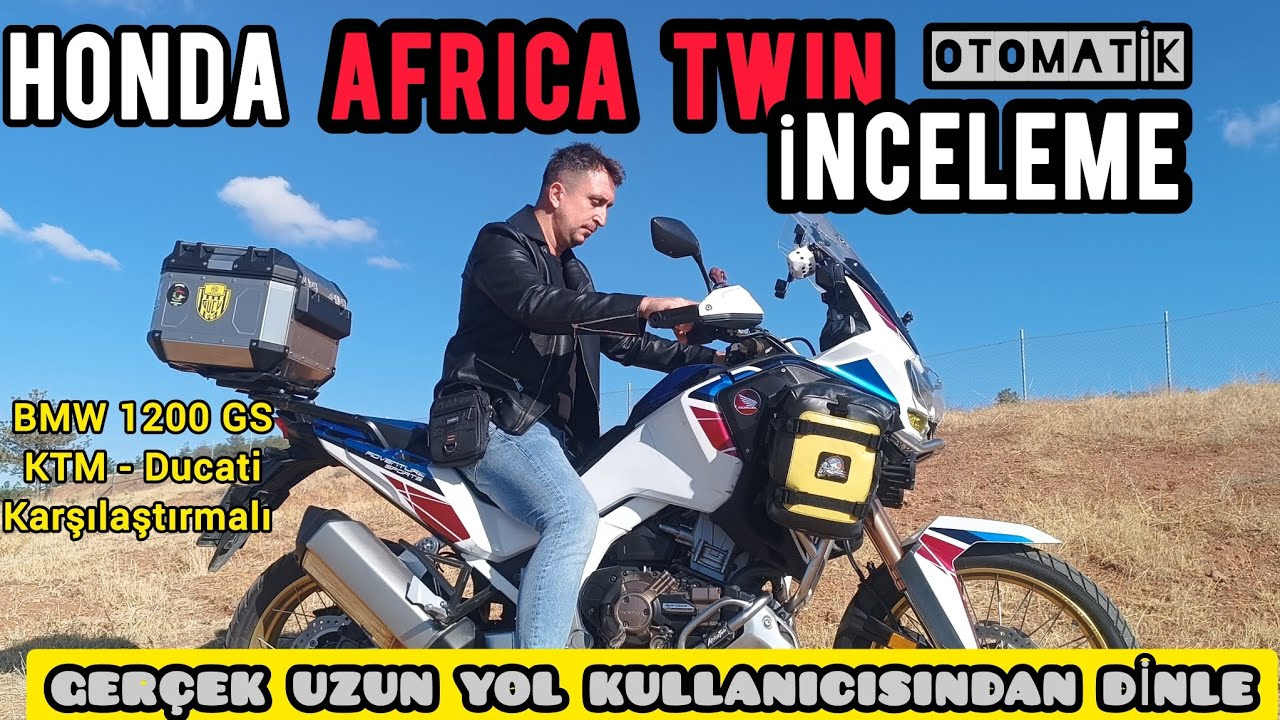 Honda Africa Twin DCT: Uzun Yol + Arazi Testi+Asla Söylenmeyenler!