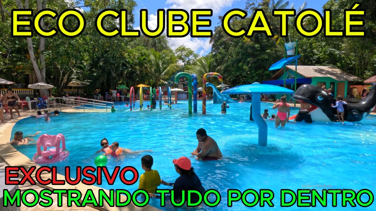 ECO CLUBE CATOLÉ | MOSTRANDO TUDO POR DENTRO | MACEIÓ - AL | 4K UHD