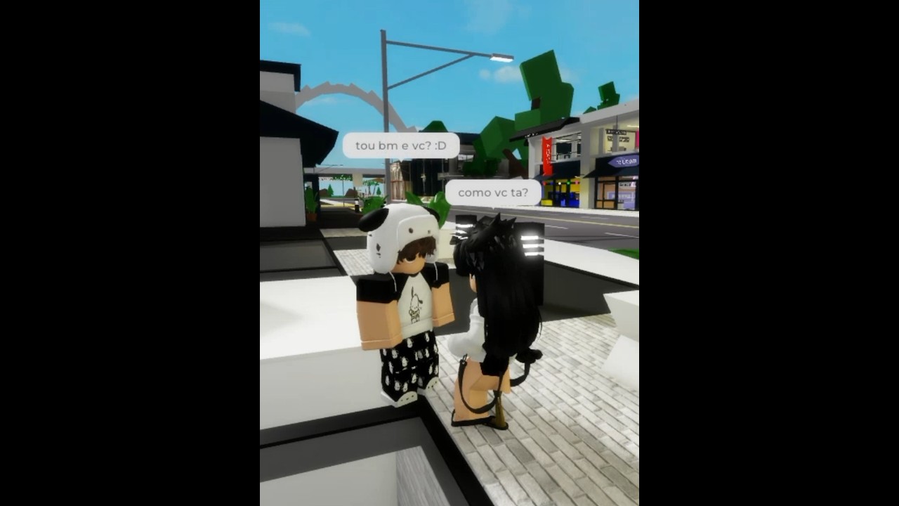 Trolei meu namorado na conta da minha amiga😳@Marcos_Natu  #roblox #brookhaven