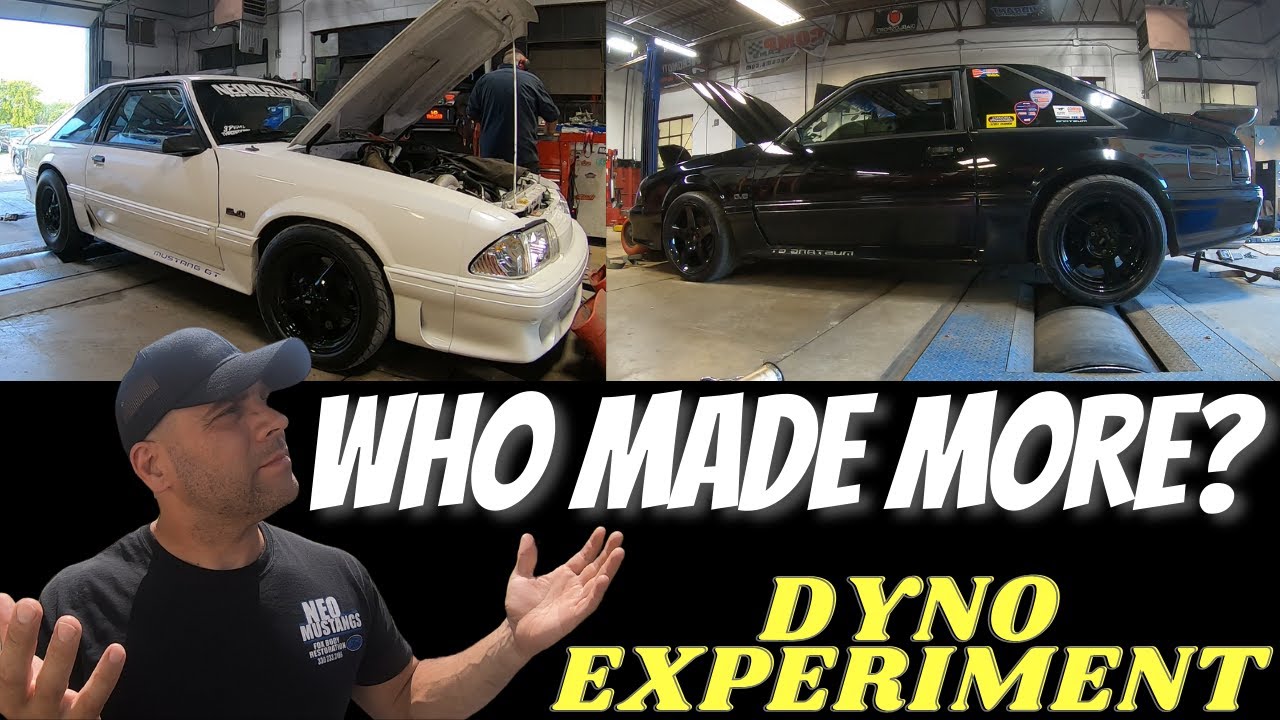 363 VS. 408 Stroker Which Mustang Made More Horsepower? On Dyno Experiment
