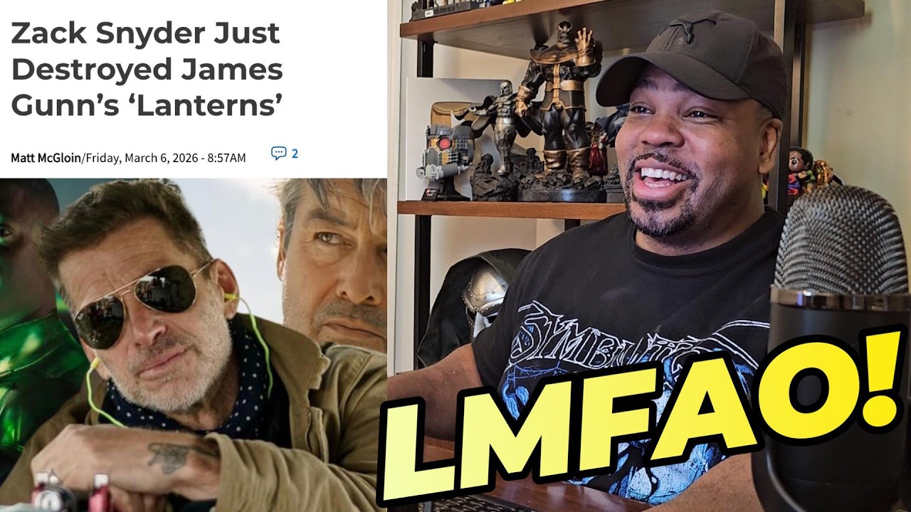 Zack Snyder Just DESTORYED the Lanterns Trailer!