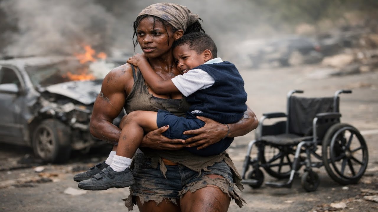 A Homeless Muscular Girl Saved A Crippled Boy’s Life Unaware He Was A Billionaire’s Heir 