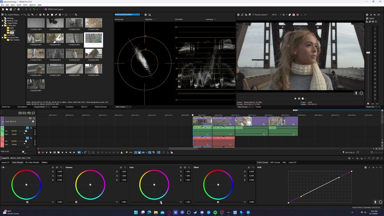 Vegas Pro 21 BEST COLOR GRADES TUTORIAL (updated!!)