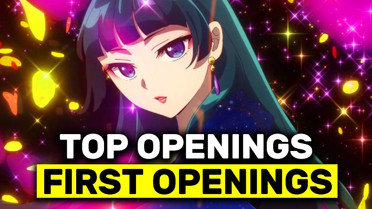 Top 100 BEST First Anime Openings of All Time