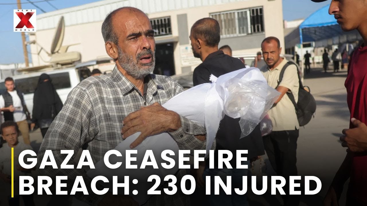 Gaza Ceasefire : 97 Palestinians Killed In Ceasefire Violations By Israel | NewsX World